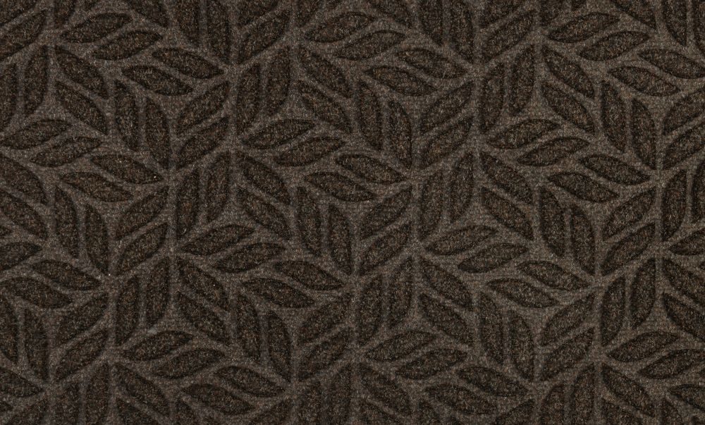 Durų kilimėlis Dune Leaves Dark Brown 45/75 cm