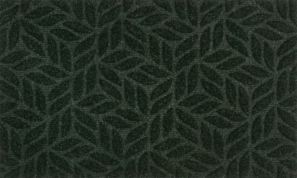 Durų kilimėlis Dune Leaves Midnight Green 45/75 cm