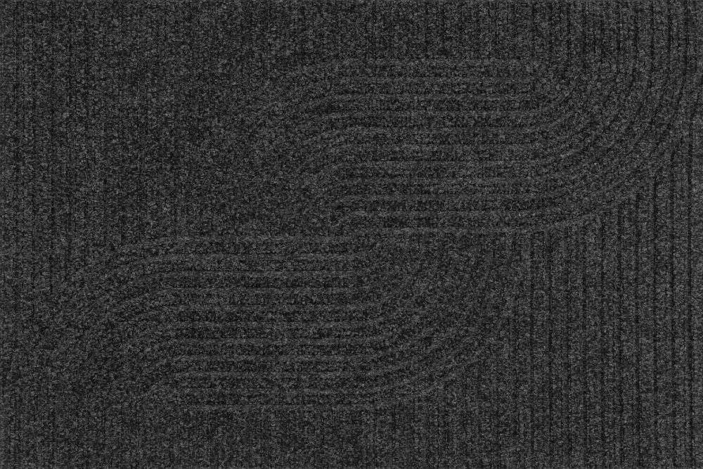 Durų kilimėlis Dune Loop Dark Grey 60/90 cm