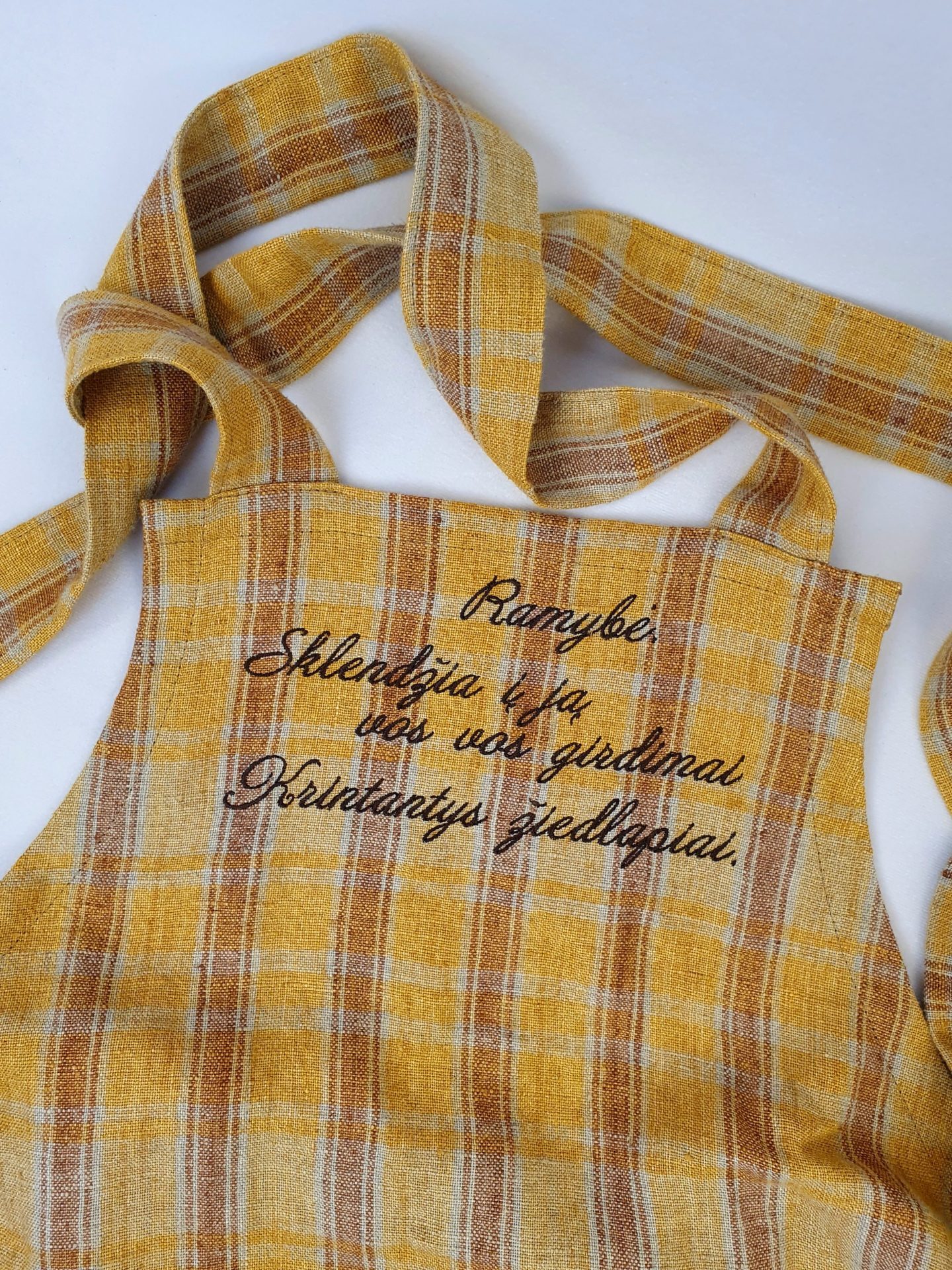 Japoniška prijuostė "Haiku Ochra"