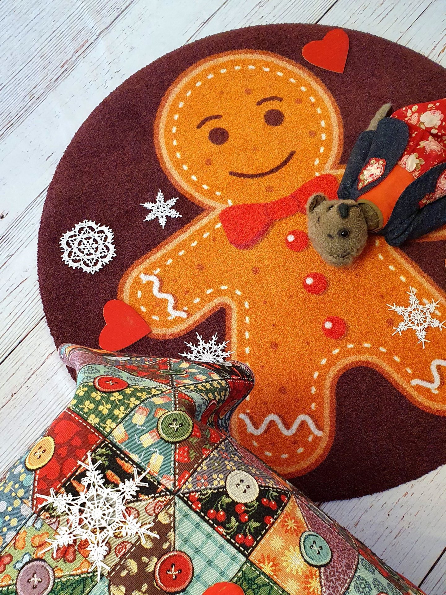 Kilimėlis GINGERBREAD MAN D90 cm