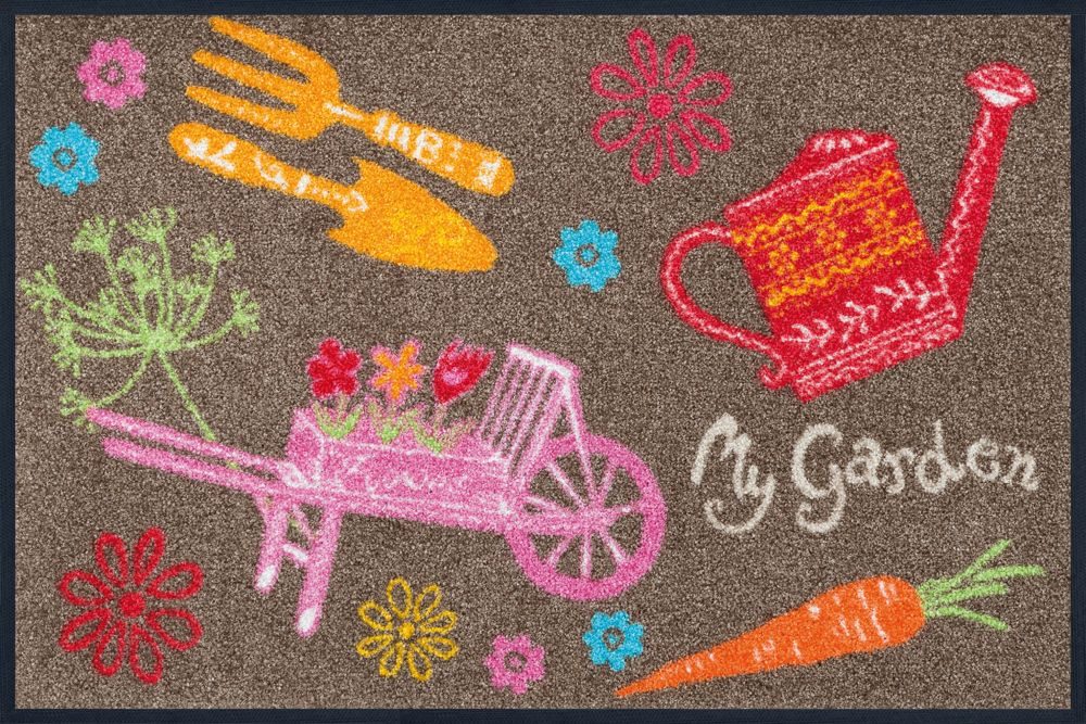 Wash & Dry doormat MY GARDEN 50/75 cm