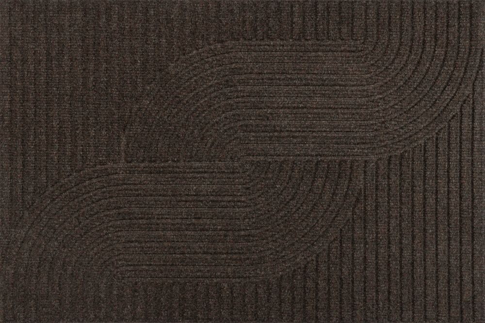 Durų kilimėlis Dune Loop Dark Brown 60/90 cm